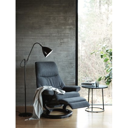 Stressless View Chair with footstool integrated