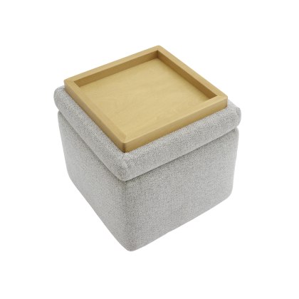 G Plan Spencer Storage Footstool with tray