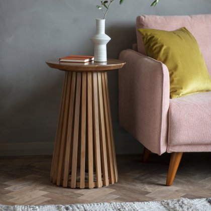 Brookland Slatted Side Table Brookland Slatted Side Table