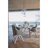 Stressless Quickship Bordeaux Dining Table Round