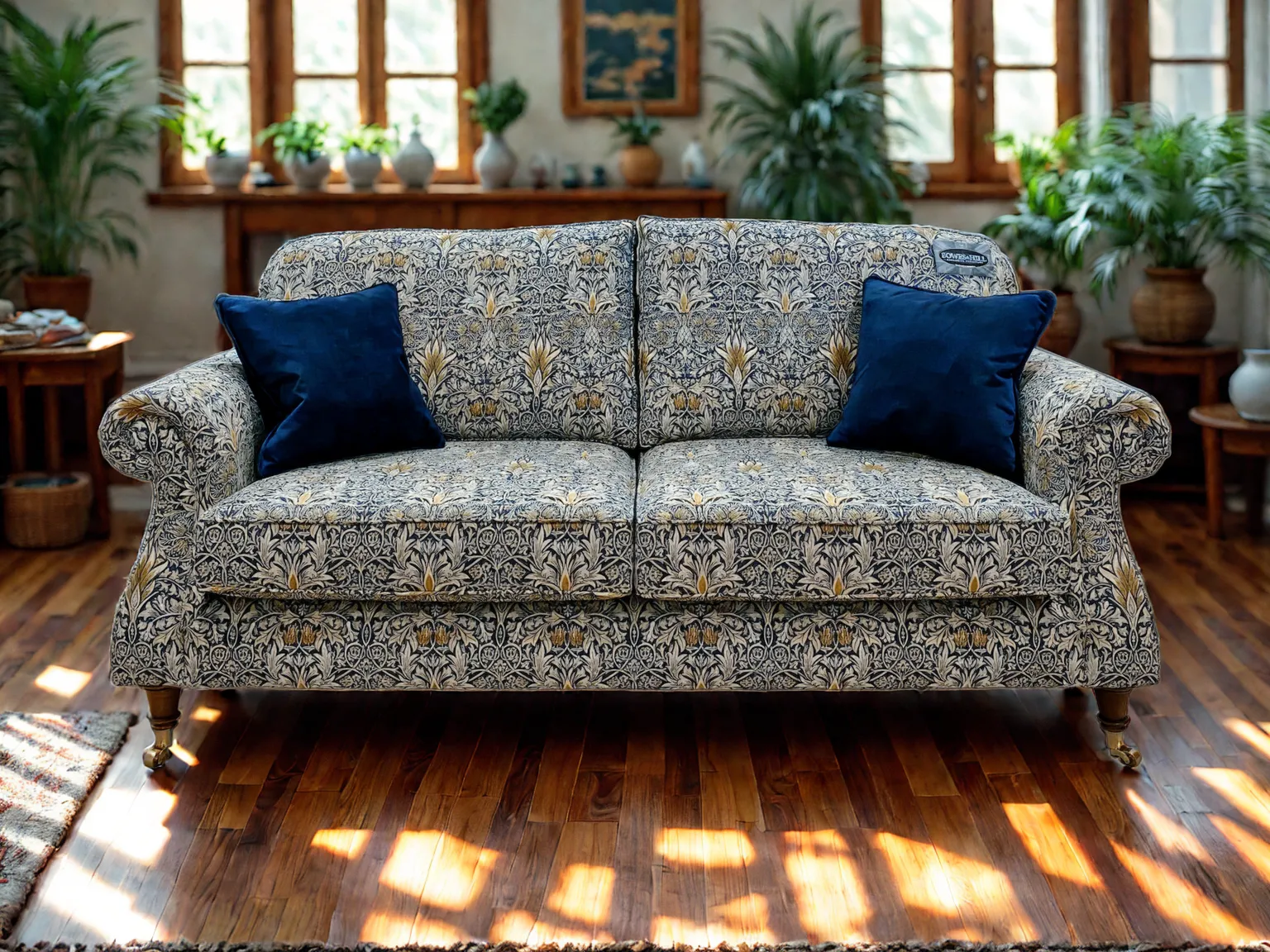 A beautiful classic design with inspiring lines incorporating curves to the back cushions and arm fascias.
