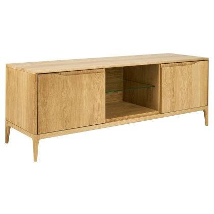 Ercol 2654 - romana open wide TV unit