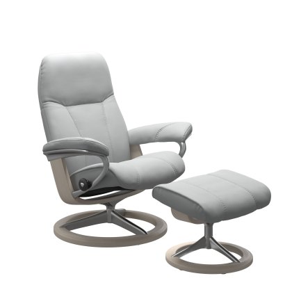 Stressless Consul Chair with footstool