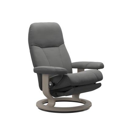 Stressless Consul Chair with footstool integrated