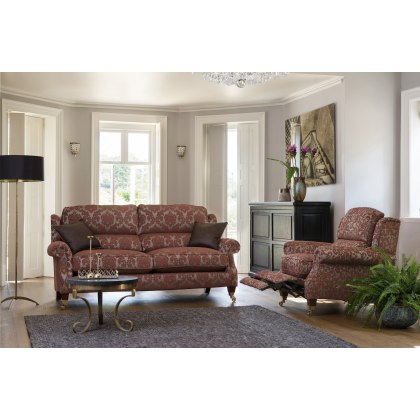 Parker Knoll Henley Large 2 Seater Sofa - 2 x Scatters